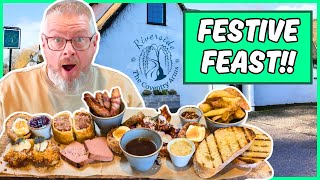 I Took My DAD For A FESTIVE PUB TREAT… WOW!