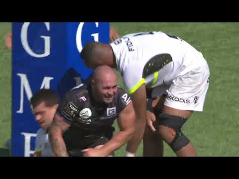TOP 14 - Essai de Rory GRICE (OYO) - Oyonnax Rugby - Stade Toulousain - Saison 2023-2024