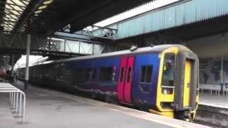 preview picture of video 'Rail trip to Cheltenham Spa Part Four - Cheltenham Spa and Gloucester Stations'
