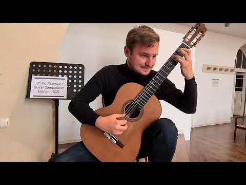 10th Int. Martinez Guitar Competition Iserlohn 2021, 2nd Round - Luka Lovreković