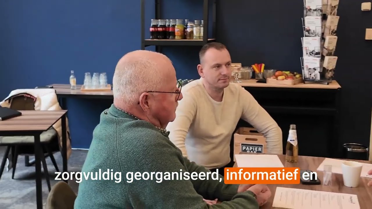 Deelnemer Alex aan het woord