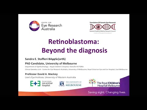 Retinoblastoma: Genetic Testing for Retinoblastoma - Dr. Sandra Staffieri