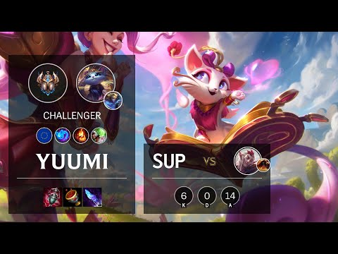 Yuumi Support vs Rakan - EUNE Challenger Patch 10.13
