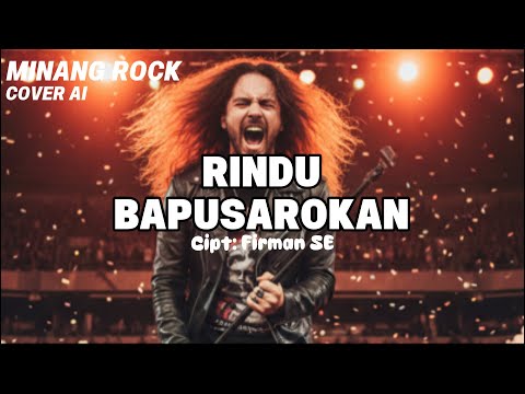 RINDU BAPUSAROKAN [COVER MINANG ROCK AI]