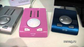 Video thumbnail for mmag.ru: Musikmesse 2011 - RME Ladyface and Babyface by MusicMagTV