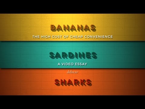 Banány, sardinky a žraloci