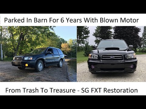 SG 2005 Forester XT – Scheunenfund – Restaurierung