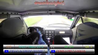 preview picture of video 'Rally Tineo 2013 Onboard 2ª Etapa T.C. 1 Diego Acebedo Alvarez Denis Lopez Garcia CITROEN AX GTI'