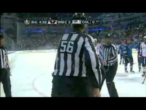 David Koci-John Erskine (hit on Mike Green)