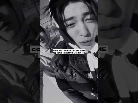 cortis 'mention me' line distribution! #shorts #cortis #linedistribution #kpop #hybe #fyp #trend