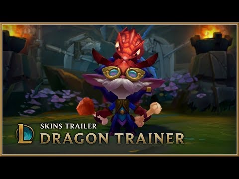 LEAGUE OF LEGENDS - Test Your Wings Dragon Trainer Heimerdinger Legendary Skin Trailer (2018) HD