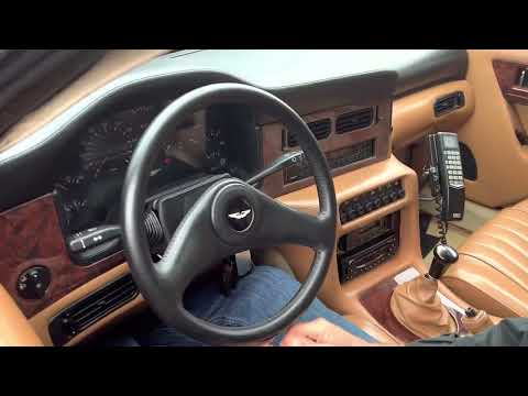 1991 Aston Martin Virage- start