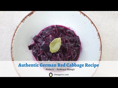 AUTHENTIC German Red Cabbage Recipe (Rotkohl/ Rotkraut Rezept)