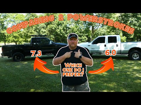 Comparing My Powerstrokes 6.0 vs 7.3 | If I Had to Choose Only One of Them Which Would I Choose?
