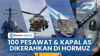 AS Eksekusi Proyek Kebebasan: 100 Pesawat & Kapal Dikerahkan di Selat Hormuz, 15 Ribu Tentara Siaga