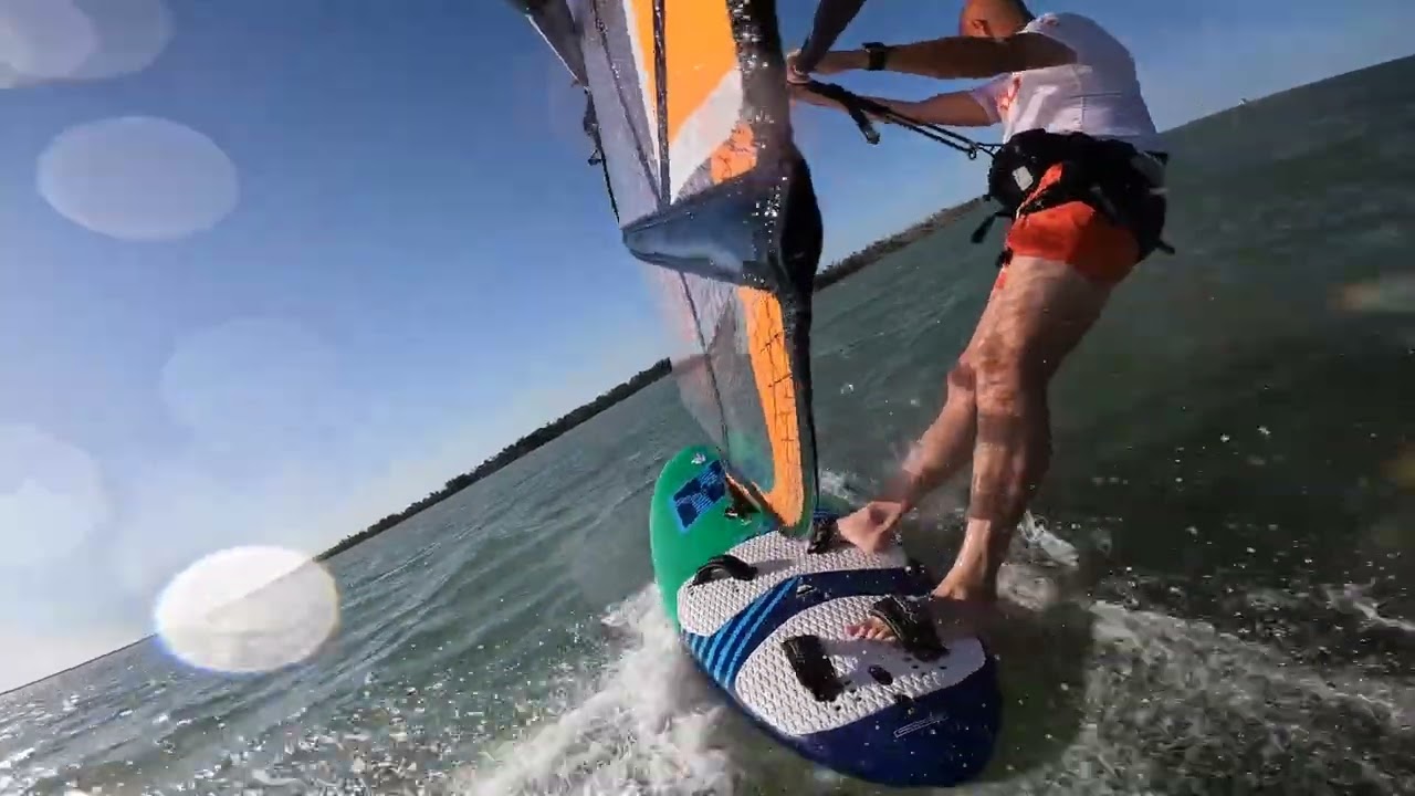 Windsurfing at the Sanibel Causeway