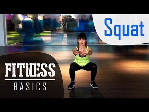 Video Comment Faire Des Squats Fitness Basics : comment faire des squats 