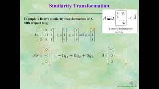 Similarity Transformation April 6 2021