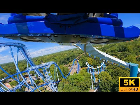 On-ride point of view of Alpengeist
