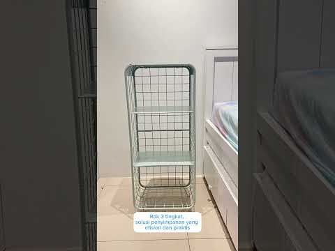 Gambar Stora Rak Kawat 3 Tingkat - Putih Ivory