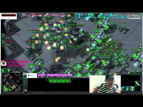 Dragon X ForGG Starcraft 2 TvT Showmatch - Game 1