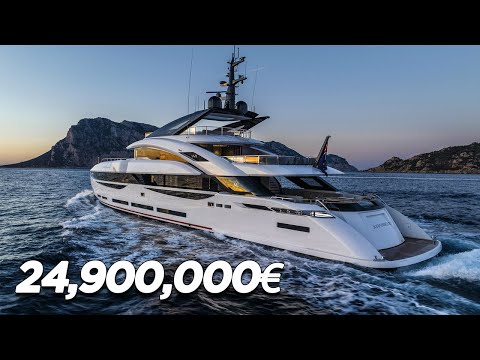 À bord d'un yacht à 24'900'000€ ! ISA GT45