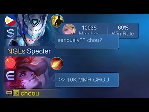TROLL PRANK CHOU in RANKED !! i didn’t expect this 🤣 - Mobile Legends
