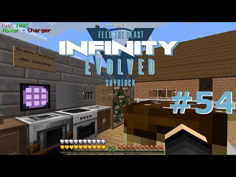Hightech Küche - Food Automation - Minecraft FTB Infinity Evolved Skyblock #54