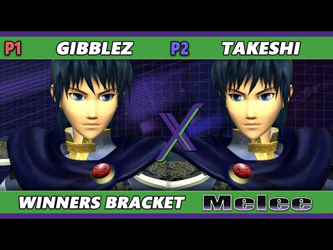 S@X 506 Winners Finals - Gibblez (Marth) Vs. Takeshi (Marth) Smash Melee - SSBM