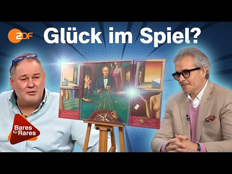 Casino Vibes: Gemälde von Valentin Rusin zieht allen das letzte Ass aus dem Ärmel | Bares für Rares