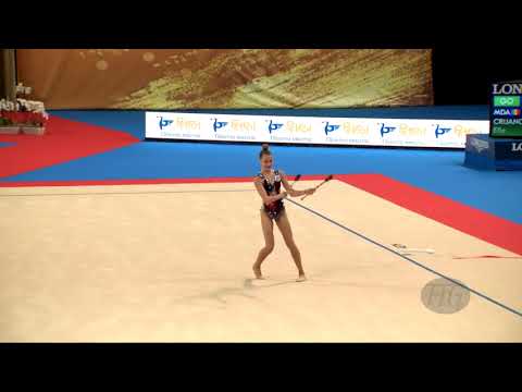 CRIJANOVSCHII Ella (MDA) - 2018 Rhythmic Worlds, Sofia (BUL) - Qualifications Clubs