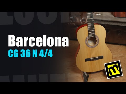 Обзор классической гитары Barcelona CG36