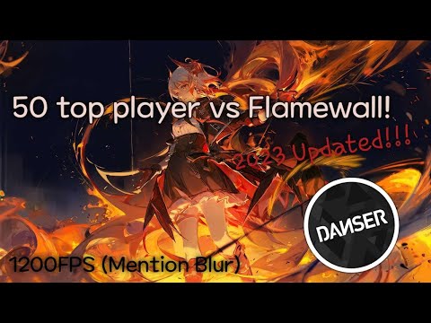 osu! | top 50 player | Camellia - Flamewall [ETERNAL SACRED FIRE] in 1200 fps!