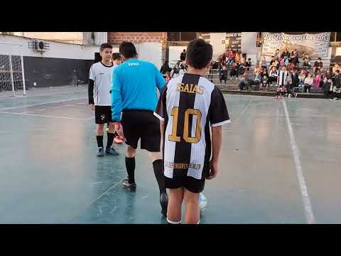 DEFENSORES DE GLEW BLANCO VS DEFENSORES DE GLEW NEGRO FUTSAL INFANTIL (segundo tiempo)