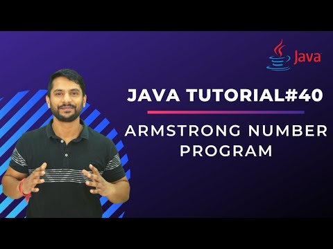 Armstrong Number in Java In Hindi