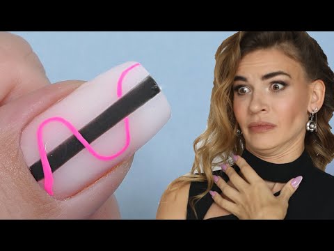 Beginner Friendly Nail Art 💫 How to Do Straight Lines with Gel Liner by Modelones