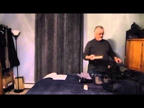 Robert Holland Shows What To Take To The Hospital Before Knee Replacement Surgery