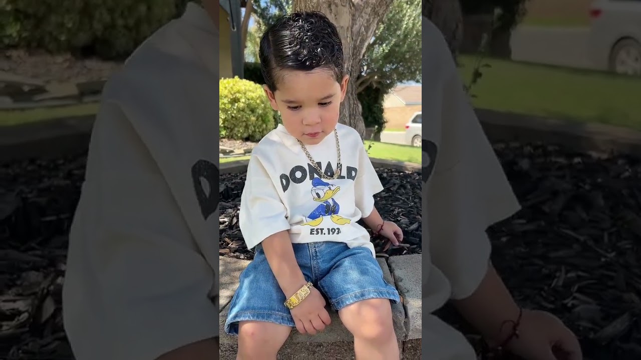 Summer Denim Shorts Fit 🌞#kidsfashion #cute #toddlers #ootd #fashion #denim #shorts #fyp