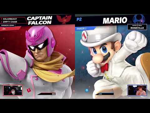 Sean (Captain Falcon) vs June (Wolf, Mario) - SST #10 Winners Semi Finals