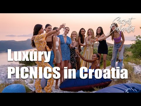 Secret Dalmatia Luxury Picnic - Victoria's Secret Angels' Bachelorette Party in Croatia