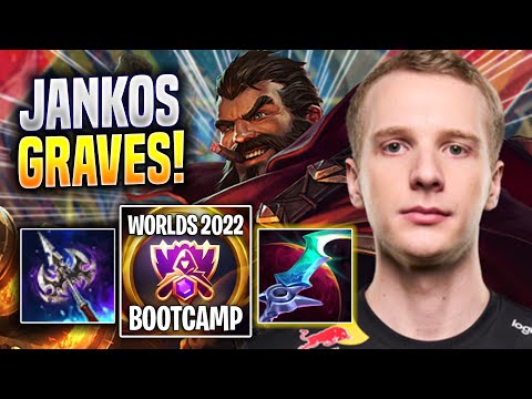 JANKOS SHOWTIME WITH GRAVES! - G2 Jankos Plays Graves JUNGLE vs Nunu! | Bootcamp 2022