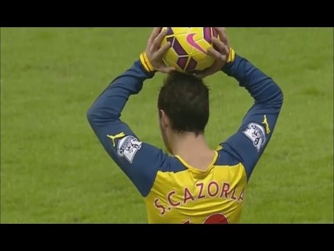Santi Cazorla vs Manchester City - 18-01-15