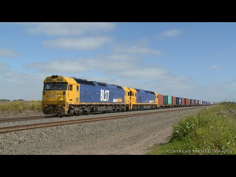 7904V Mildura To Melbourne Container Freight - PoathTV Australian Trains & Railways