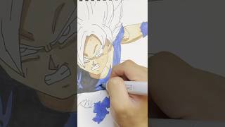 Drawing Goku Blue! Dragon Ball Fan Art