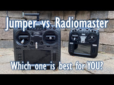 Jumper T18 Pro vs Radiomaster TX16S - Battle of the Remotes!