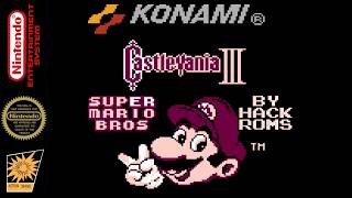 Castlevania 3 - Super Mario Bros. Sprite - Hack of CV3 [NES]
