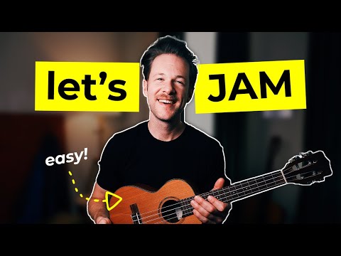 Jam: 4 Beginner Ukulele Chords + 1 Strumming Pattern
