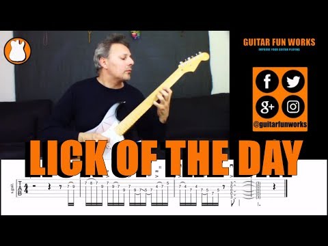 Lick Of The Day #8   Guitar Fun Works