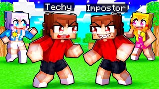 There's A Techy IMPOSTER In MM2 With MY CRAZY FAN GIRLS...