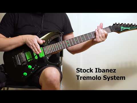 Ibanez Universe Steve Vai 7 strings - Stock tremolo VS Sophia 2:92 SEVEN - Quick Tonal Comparison